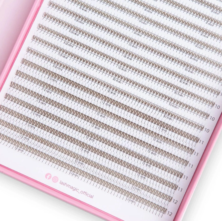 Lash Magic Perfect Promade 2D CC0.10 XS - 30 soros Mix 6-12mm főképe